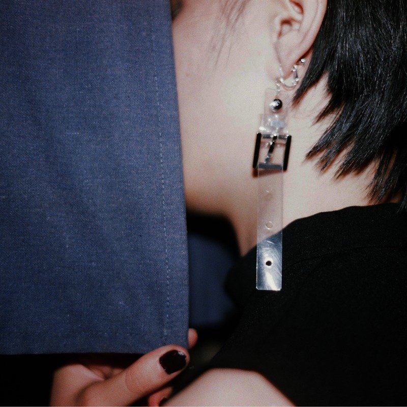栗子先生LIZSUNG 手工定制 針扣925銀耳環耳夾