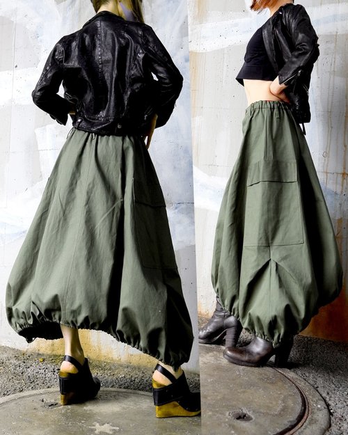 DESIGNWORKS パラシュートクロススカート DESIGNWORKS パラシュートクロススカート