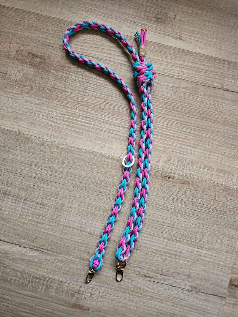 Faith Handmade | Paracord Cell Phone Strap Comfortable Adjustable Length Customized Lanyard - เชือก/สายคล้อง - ไฟเบอร์อื่นๆ 