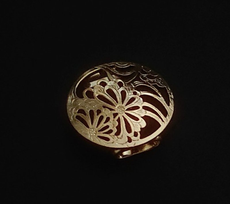 Pinkoi 代購 - 菊花流水紋腰帶扣 - 其他 - 其他金屬 