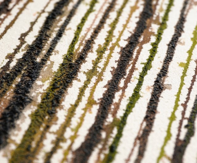 アート 抽象画 自然 樹木 茶色 緑 インテリア シンプルモダン