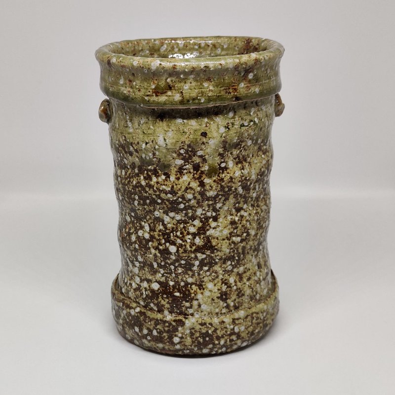 Japanese Studio Pottery No.003 - 花瓶/花器 - 陶 咖啡色