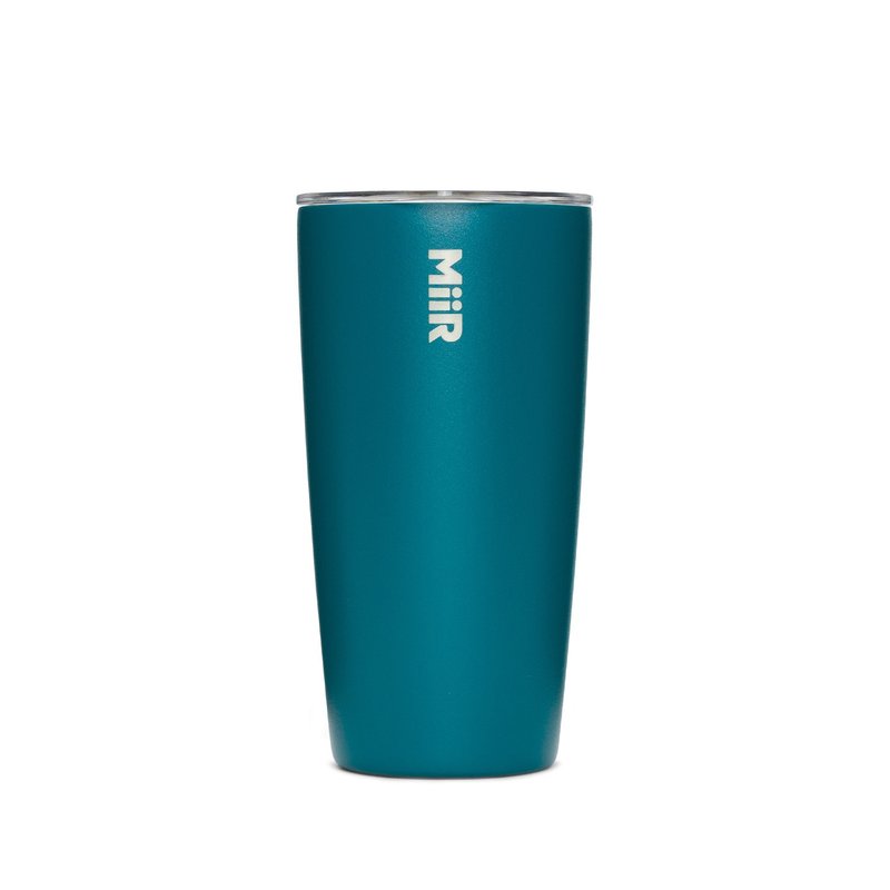 MiiR Vacuum-Insulated (stays hot/cold) Tumbler 16oz/473ml Prismatic (Slide Lid) - Vacuum Flasks - Stainless Steel Green