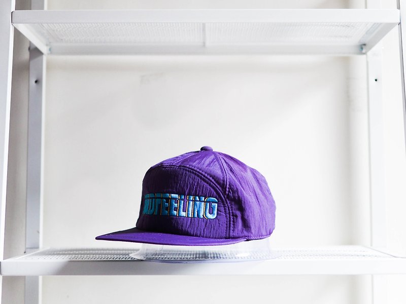 松島青春森林少女踏青日遊 耳蓋 古董鴨舌棒球滑雪帽baseball cap - 帽子 - 防水材質 紫色