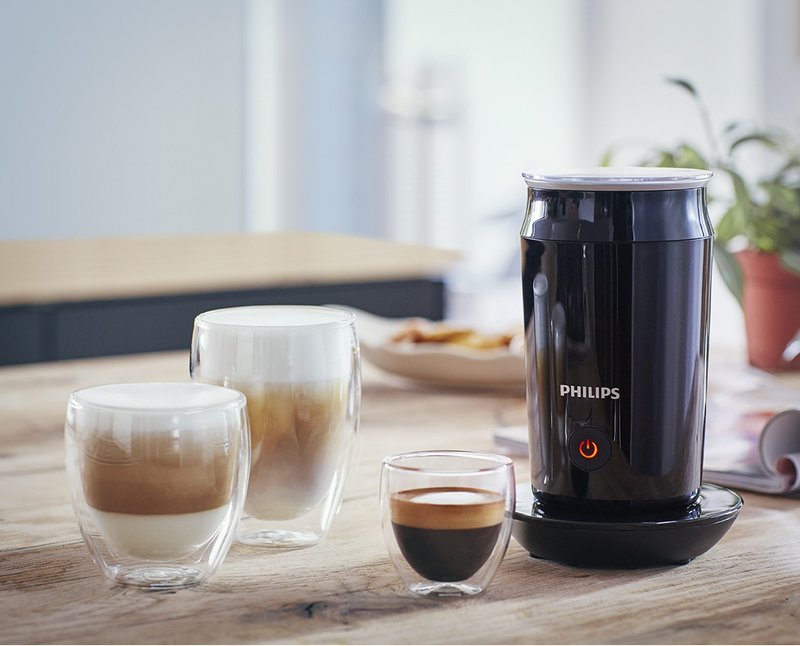 Philips Philips fully automatic hot and cold milk frother CA6500 - Kitchen Appliances - Other Materials Black