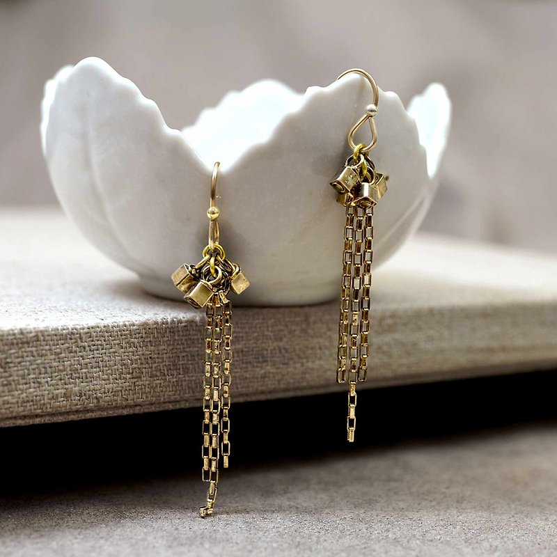 Teardrop earrings | Memorial engraving | Customized | Gifts - Earrings & Clip-ons - Gemstone 