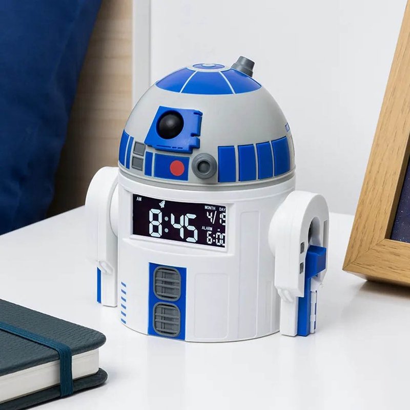 星際大戰 STAR WARS R2D2機器人造型 LED鬧鐘 - 時鐘/鬧鐘 - 其他材質 