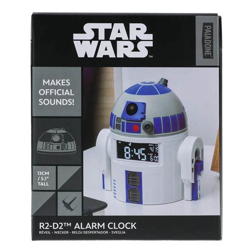 スターウォーズ■R2D2■目覚まし時計 スター・ウォーズ STAR WARS R2D2 ロボット型LED目覚まし時計