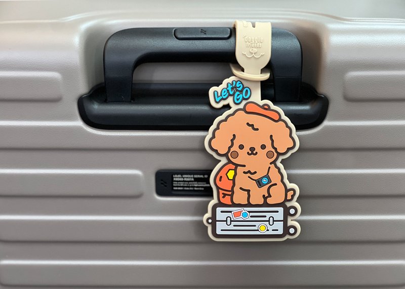 Luggage Tag - Poodle - Luggage Tags - Other Materials 