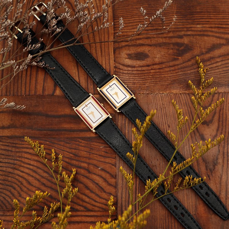 SEIKO 精工錶 1970's 高級鑲嵌珐瑯超薄機心  - 女裝錶 - 其他材質 
