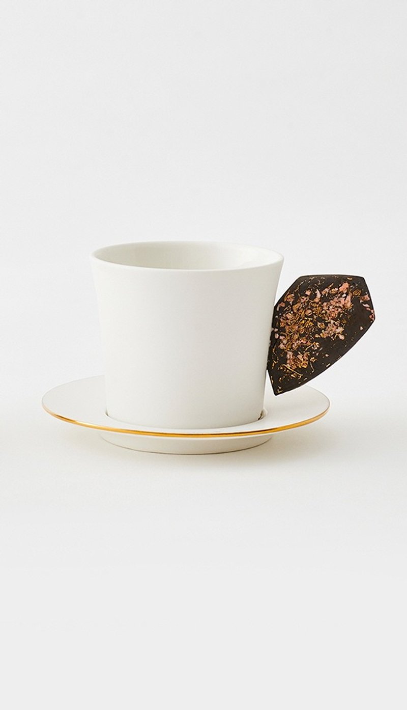 JIWOON Coffee & Tea Set_Dark brown - 咖啡杯/馬克杯 - 陶 黑色