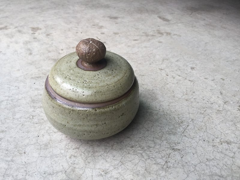 宋先生 【爸爸的茶罐】 - 花瓶/花器 - 陶 咖啡色