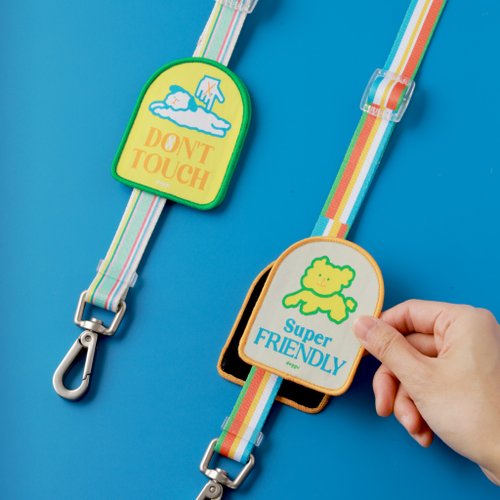 doggu pets Wappen Patch for Dog and Cat Leash and Harness Accessories