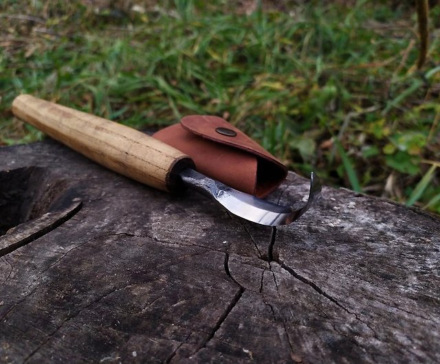 Forged spoon scorp. Spoon Carving Hook Knife. Wood Carving Tools. Spoon  Carver. - Shop ForgedSteelTools Other - Pinkoi