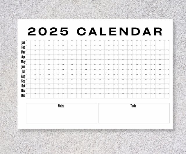 digital-simplicity-2025-minimalist-wall-calendar-2025-printable-calendar-shop-thegoodvibes-digital-planner-materials-pinkoi