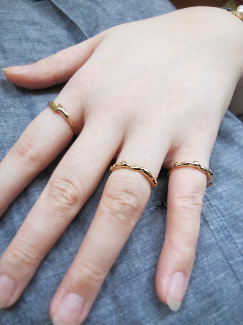 polka dot ring - General Rings - Sterling Silver Silver