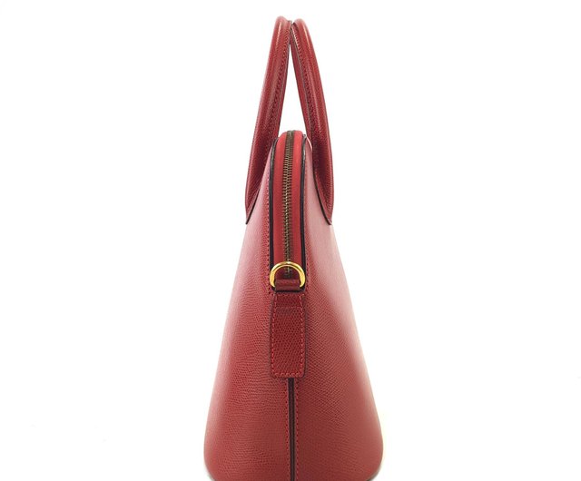 ✨希少✨CELINE ハンドバッグ 2way レザー レッド vintage ✨希少✨CELINE ハンドバッグ 2way レザー レッド vintage