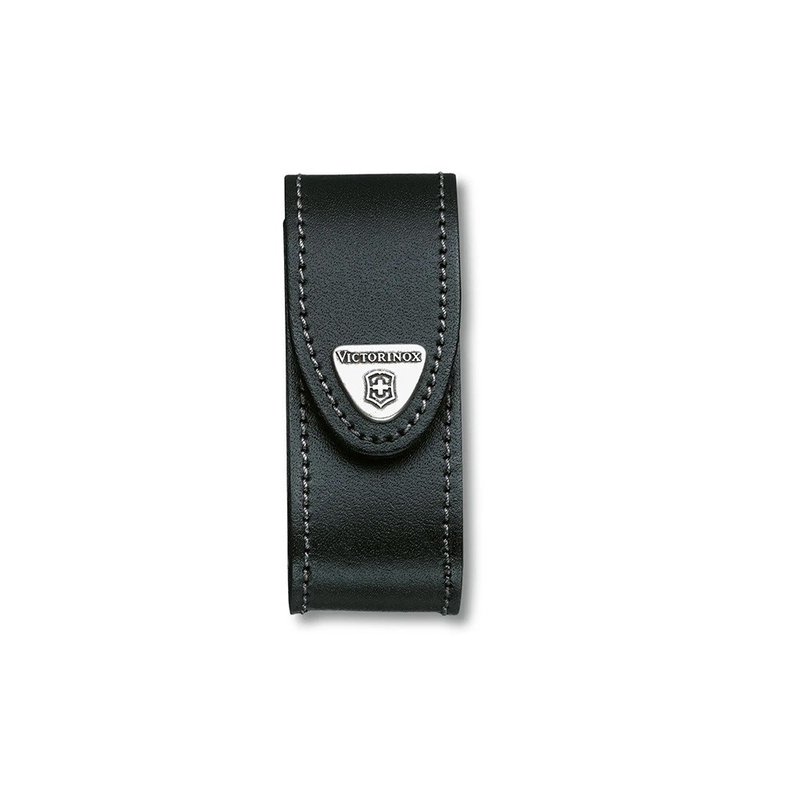VICTORINOX 瑞士維氏 皮革腰帶刀套 91mm 4.0520.3 - 露營用品 - 其他材質 黑色