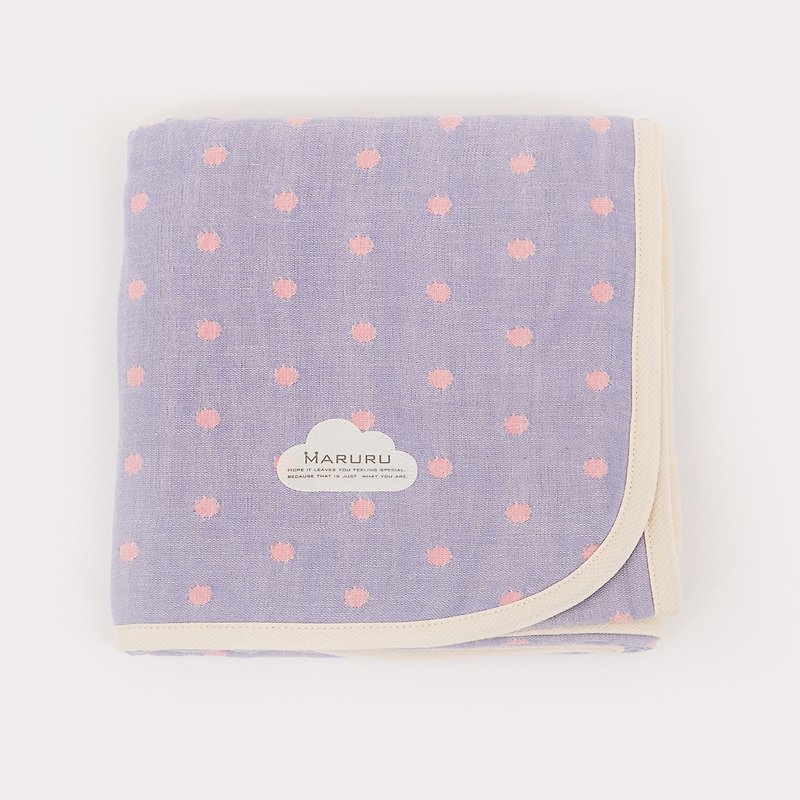 日本製五層紗被 莓果協奏曲 S /彌月禮/ 嬰兒五層紗被/新生兒被 - 嬰兒床墊/睡袋/枕頭 - 其他材質 紫色