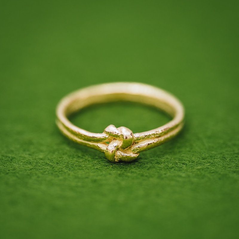 Enmusubi ring wedding #02 - Ethical18K ring - Platinum ring - Japanese knot - - Couples' Rings - 24K Gold Gold