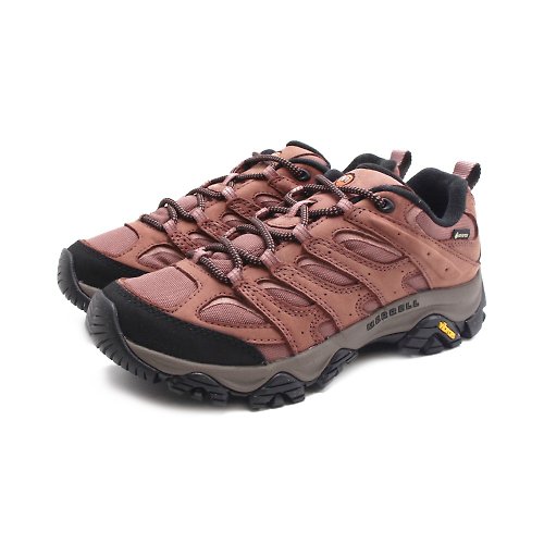 米蘭皮鞋Milano MERRELL(女)MOAB 3 SMOOTH GORE-TEX防水郊山健行鞋 女鞋-棕紅