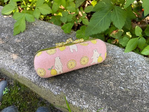 米達創意 印章小物口金盒-檸檬小熊