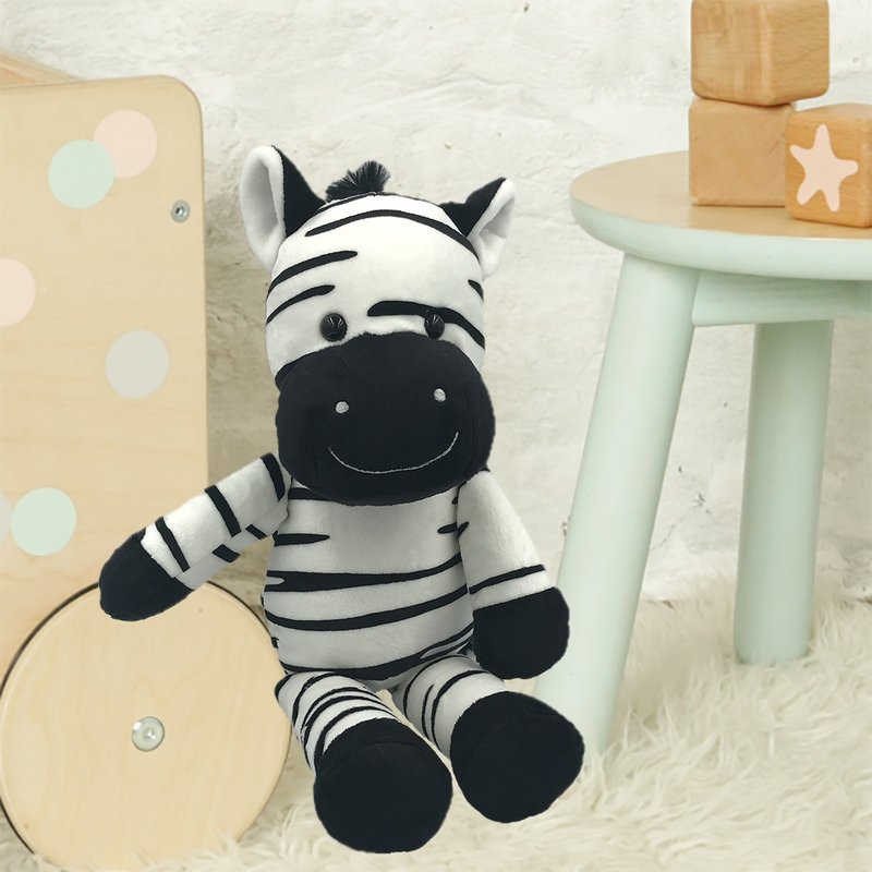 BDM 斑馬玩偶 38 公分 - 公仔/玩偶 - 聚酯纖維 