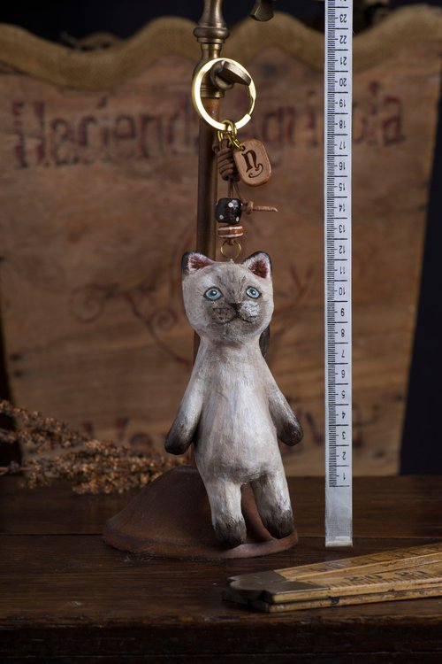 niffbran 小貓鎖匙圈 / 動物鑰匙圈