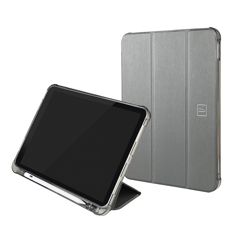 TUCANO Satin iPad (第10代) 10.9吋 專用保護殼 - 太空灰 - 平板/電腦保護殼 - 其他材質 