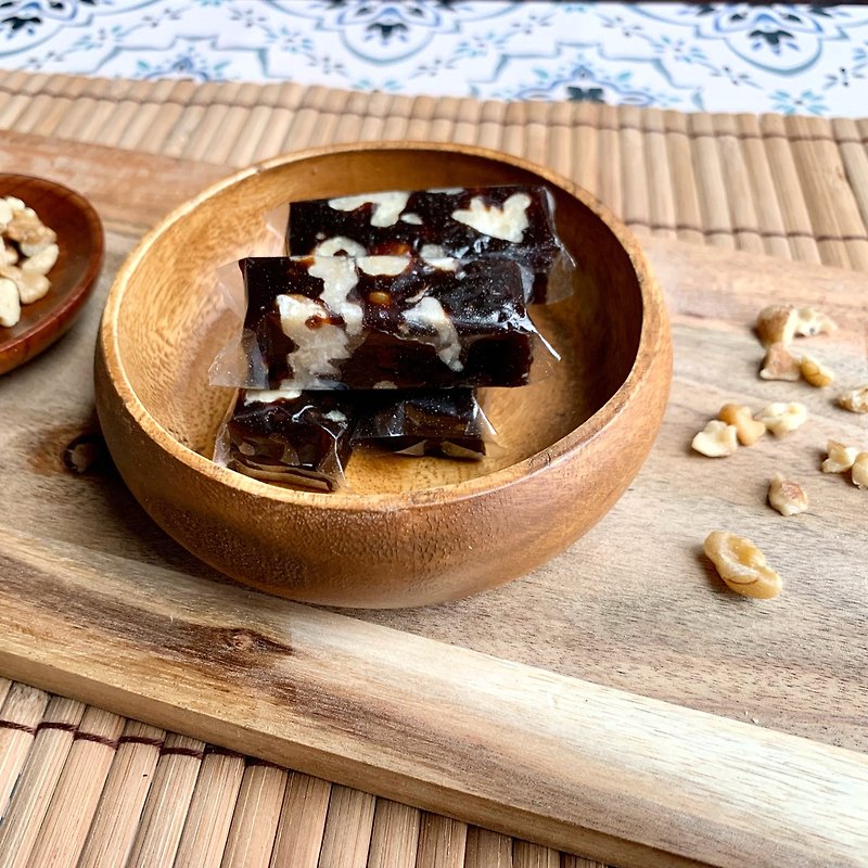 【Butian Food】Southern Jujube Walnut Cake - ขนมคบเคี้ยว - วัสดุอื่นๆ สีนำ้ตาล