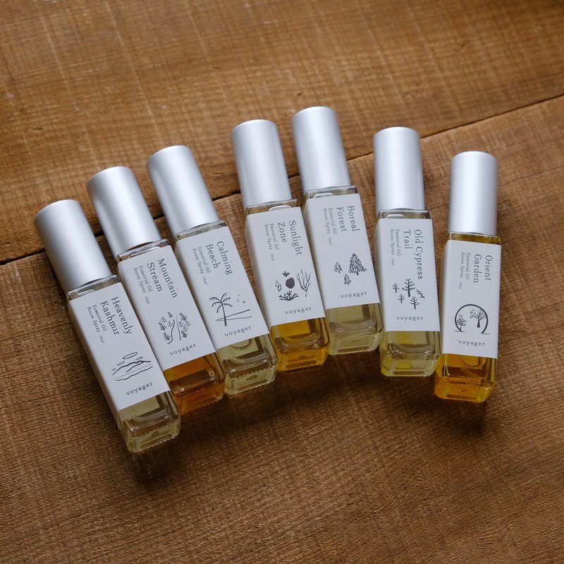 Portable bottle | Natural essential oil fragrance spray | 10ml scent tester | voyager - น้ำหอม - แก้ว สีเงิน