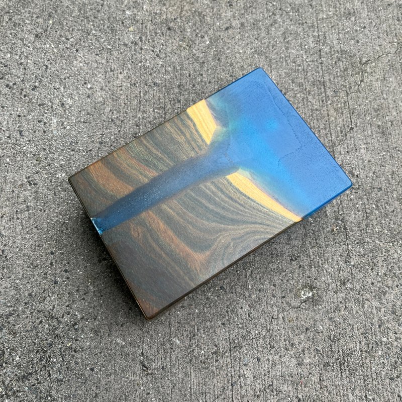 微型河流小檯　巴拉圭綠檀 - 擺飾/家飾品 - 木頭 綠色