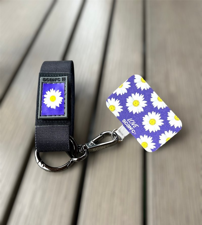 SCANFC NFC 魔術貼連電話片隨行手腕帶 (LOVE) - 手機配件 - 其他材質 