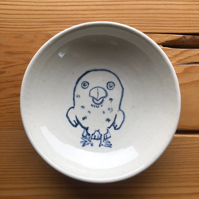Little Craftsman Series-[Eagle Walking Series] [My Cat Series] - Plates & Trays - Porcelain White