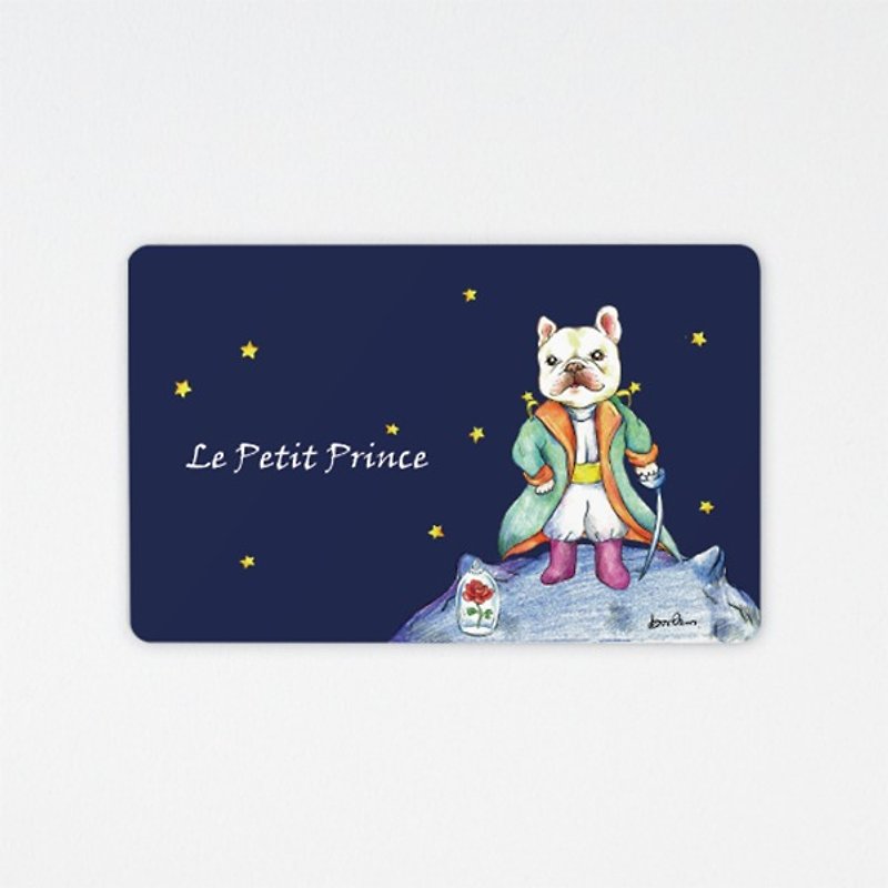 Colombian law bucket travel card - the little prince of fools - Other - Plastic Blue