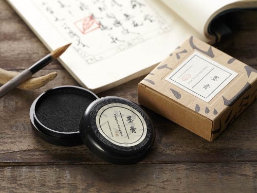 中華筆莊 — 文房四寶 文創禮品 【墨膏 】30g 固態墨汁 易攜帶 濃淡可調 - 文房用品系列