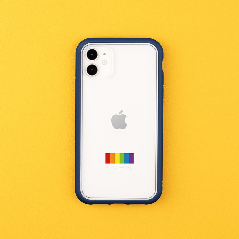 Mod NX邊框背蓋手機殼∣獨家設計-Love wins-Not alone iPhone - 手機殼/手機套 - 塑膠 多色
