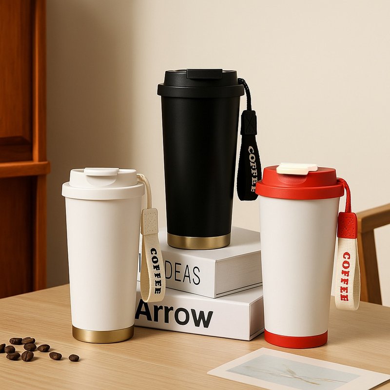 500ml 兩用保溫杯 - 保溫瓶/保溫杯 - 不鏽鋼 多色