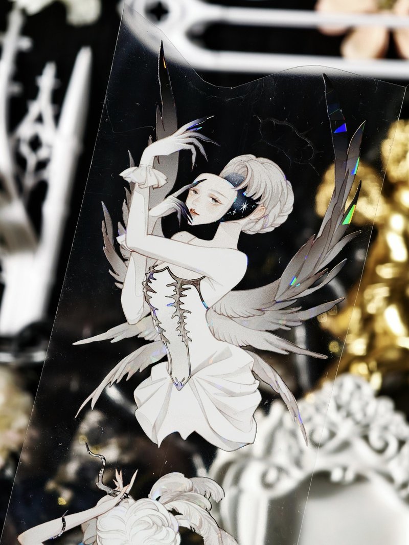 克蘇魯 銀河美人 PET 紙膠帶 貝殼光 10米卷 巨畫幅 - 紙膠帶/和紙/PET - 其他材質 多色