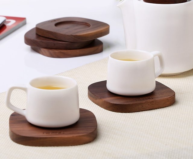 Tea Saucer - Classical Wood Saucer