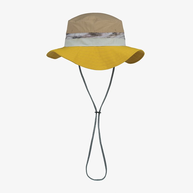 【BUFF】可收納圓盤帽-大地亮黃 - 運動配件 - 其他材質 多色