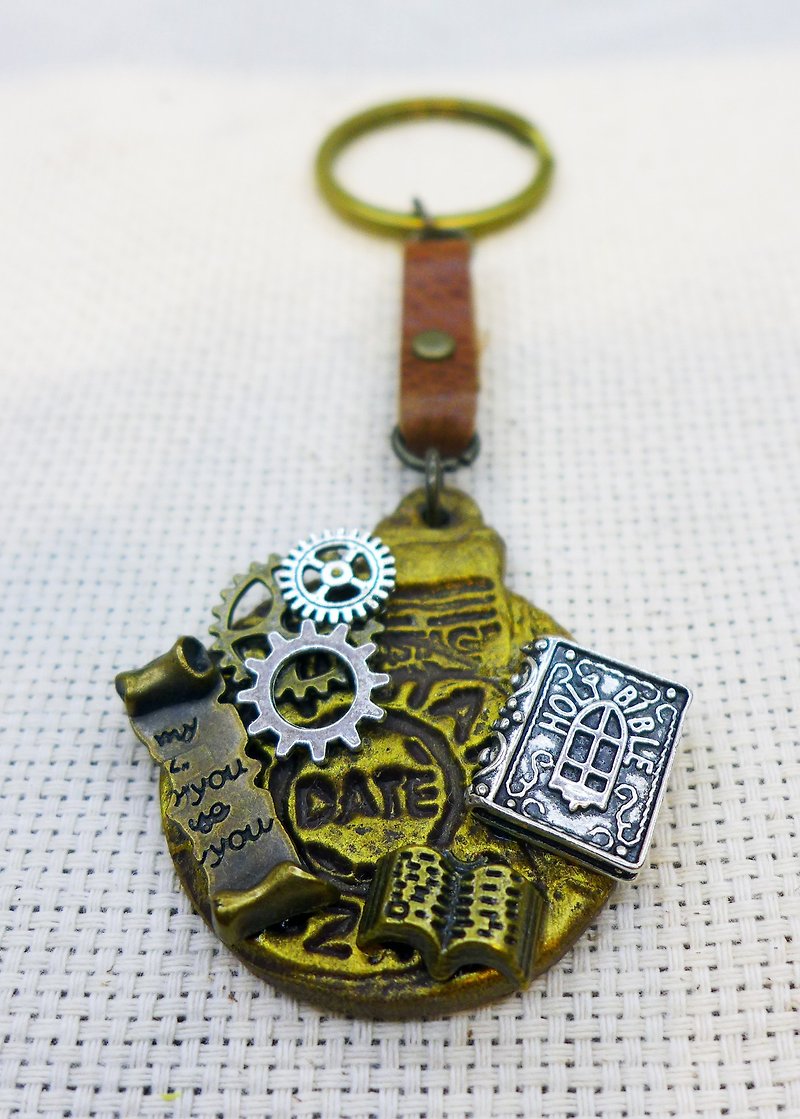 Steam Punk - Personalized Party - Prophecy - Keychains - Other Metals Brown