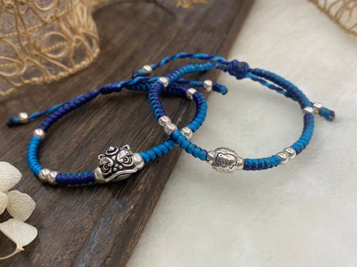 スターリングシルバーハムサ手ブレスレットレッドカバラ文字列ブレスレット　並行輸入品 | Baliq レッドストリングブレスレット保護 925スターリング