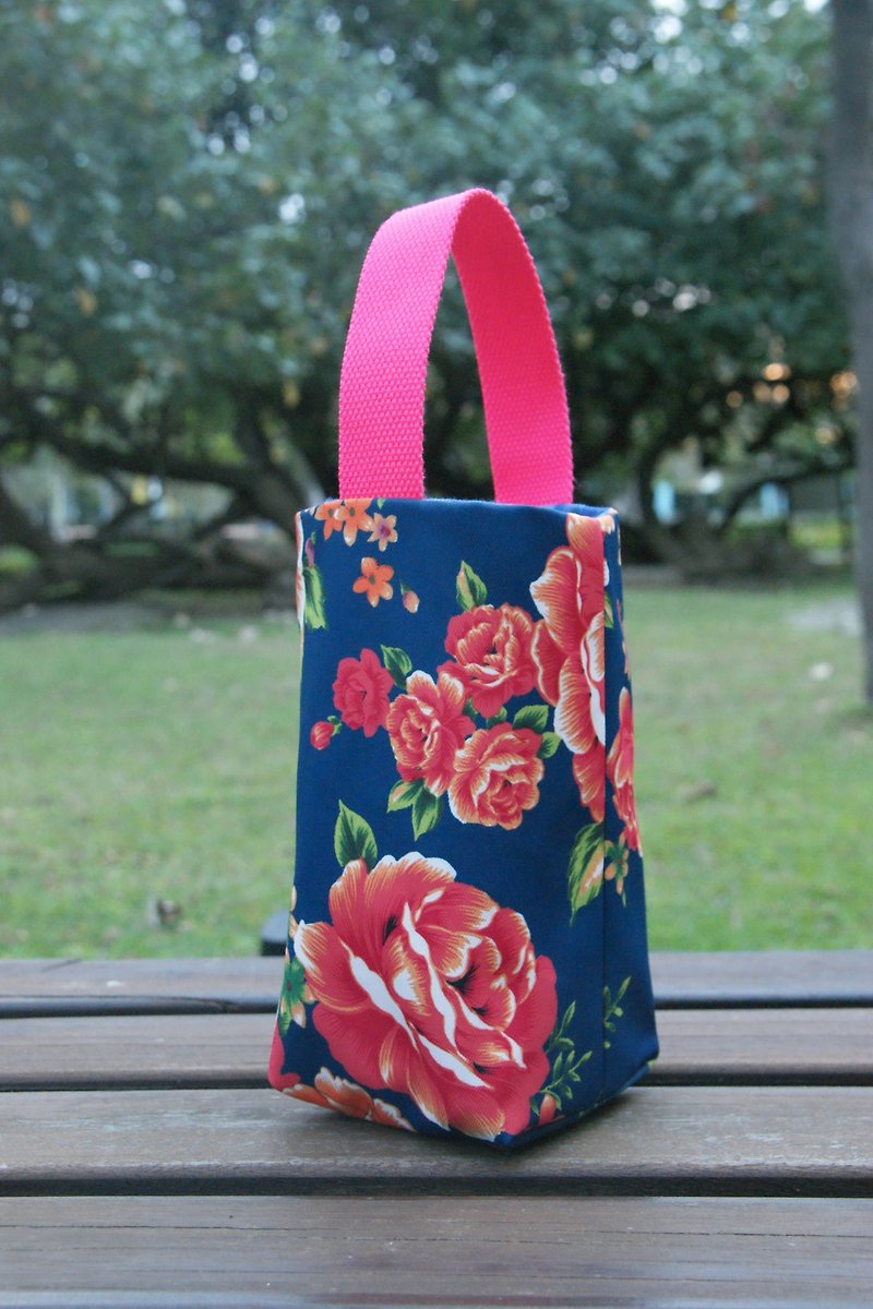 Dabingba beverage environmental protection bag - กระเป๋าถือ - ผ้าฝ้าย/ผ้าลินิน หลากหลายสี