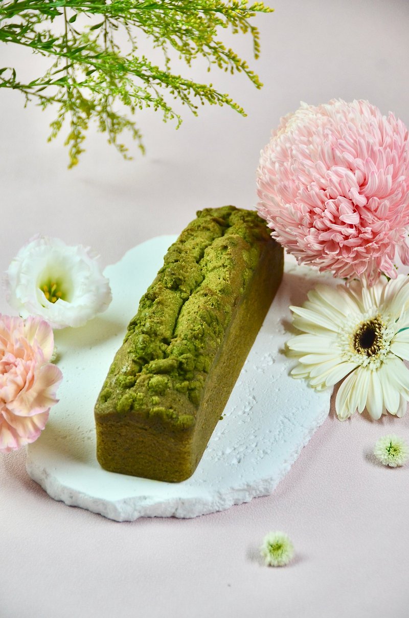 小山園抹茶磅蛋糕 - 蛋糕/甜點 - 新鮮食材 綠色