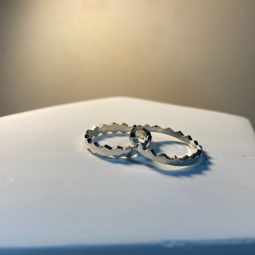 Right & Joy Design Studio 【 Benzene】925純銀戒 設計師系列