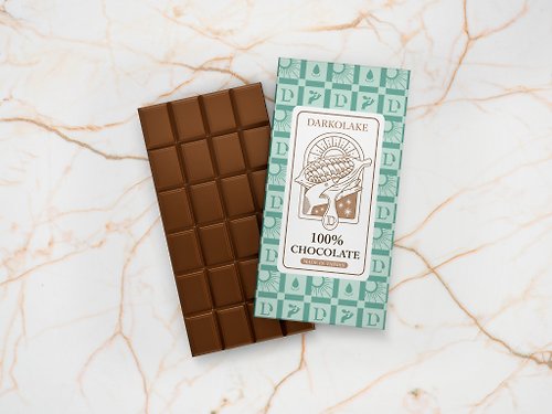 多儂莊園工坊 100% 無糖純黑巧克力 獨享 厚實口感