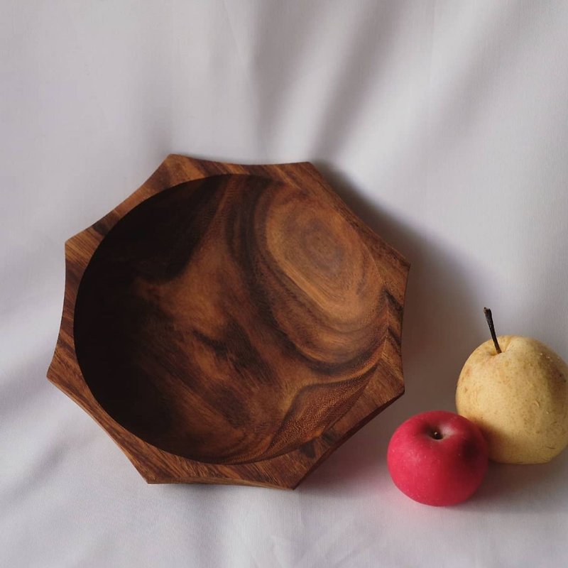 Sun shape wooden tray - Other - Wood 