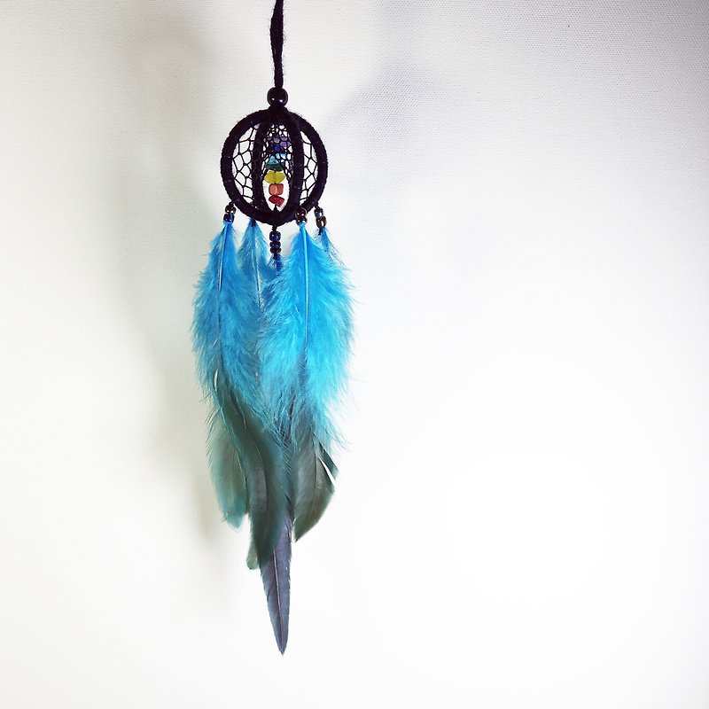3D Dream Catcher (Double Ring) - Colorful Chakra