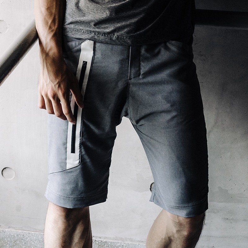 3D Excursion Shorts - กางเกงขายาว - เส้นใยสังเคราะห์ สีเทา